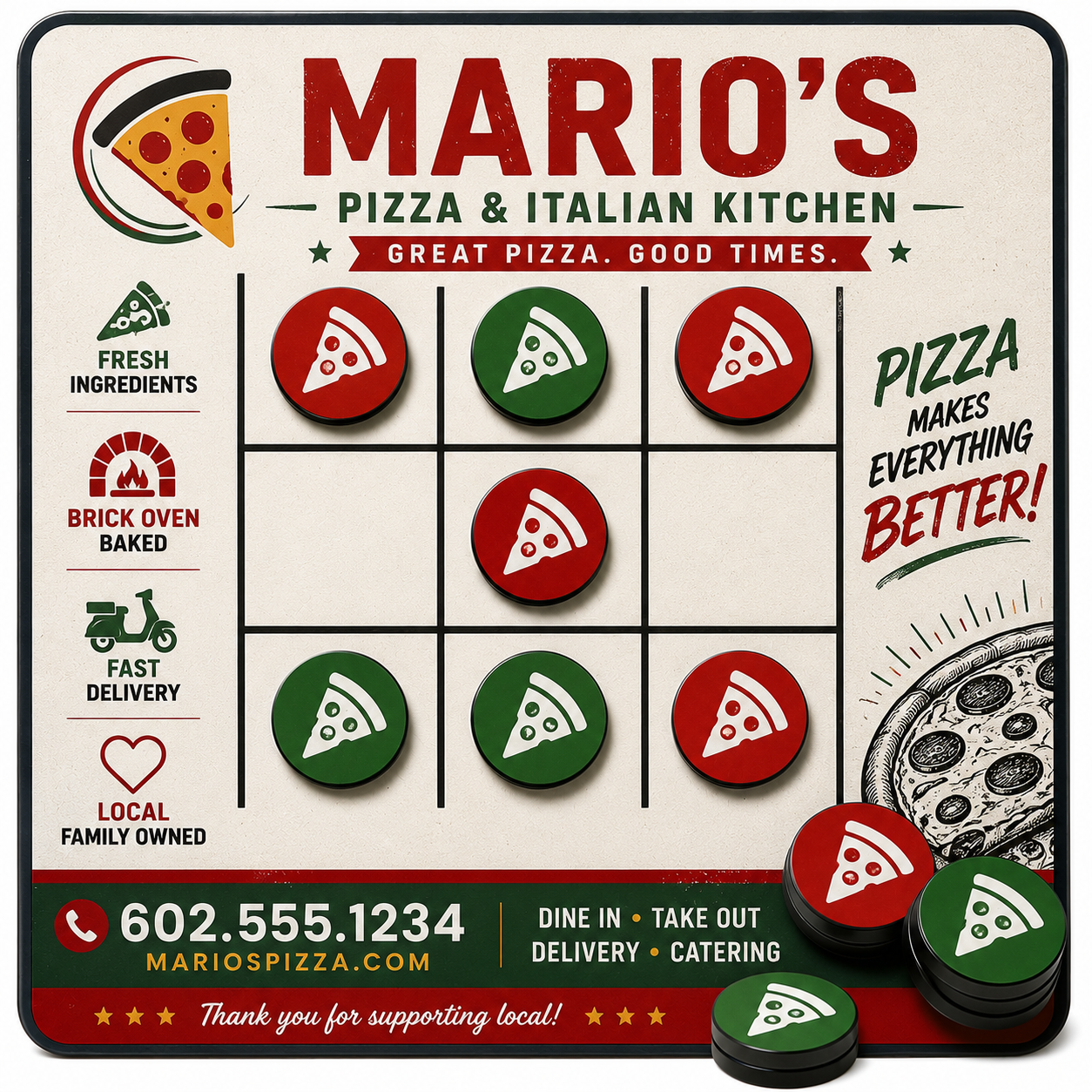 PromoGames | Pizza Restaurant Style