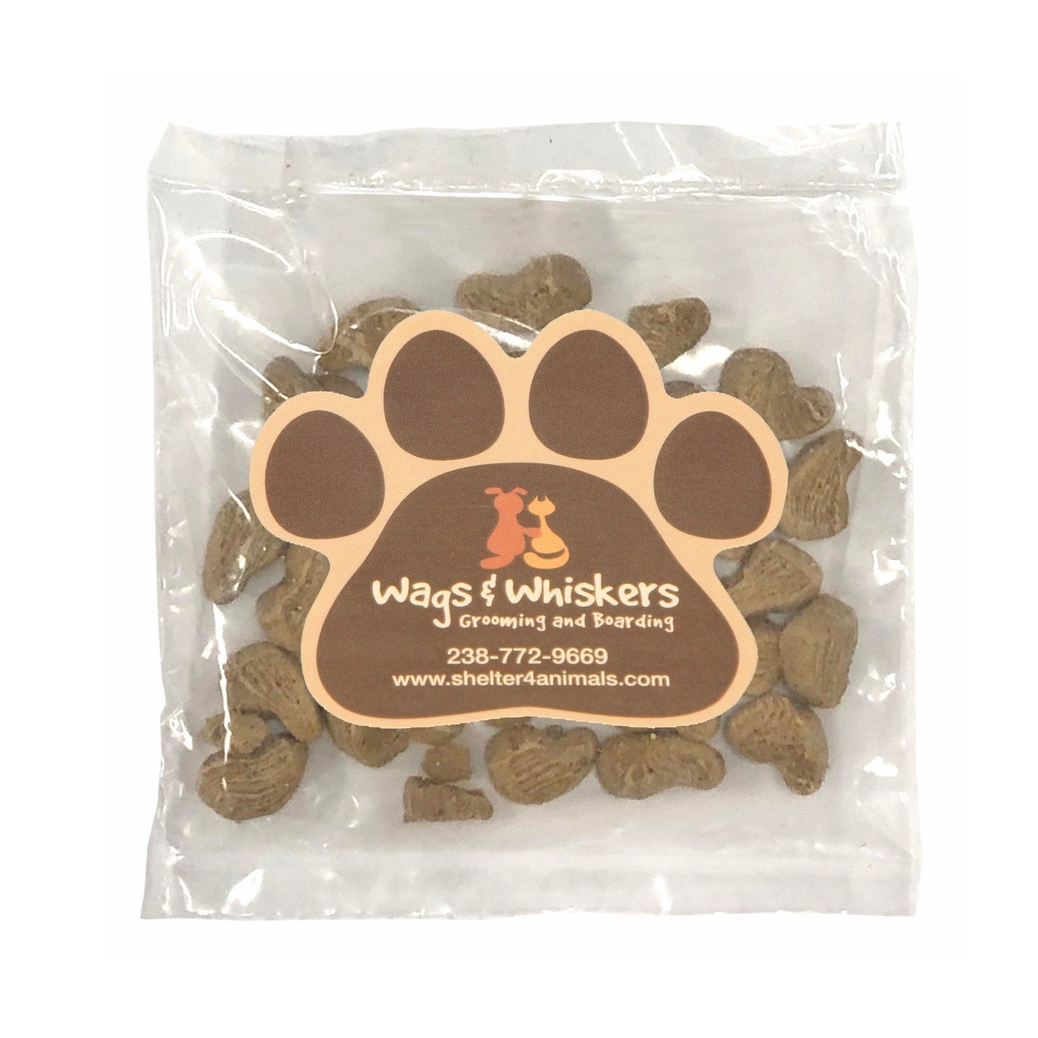 Mini Snack Bag with Paw Magnet